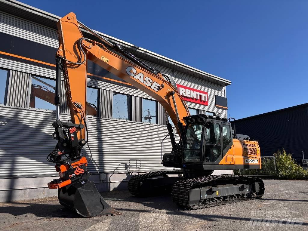 CASE CX 250 E Paletli ekskavatörler