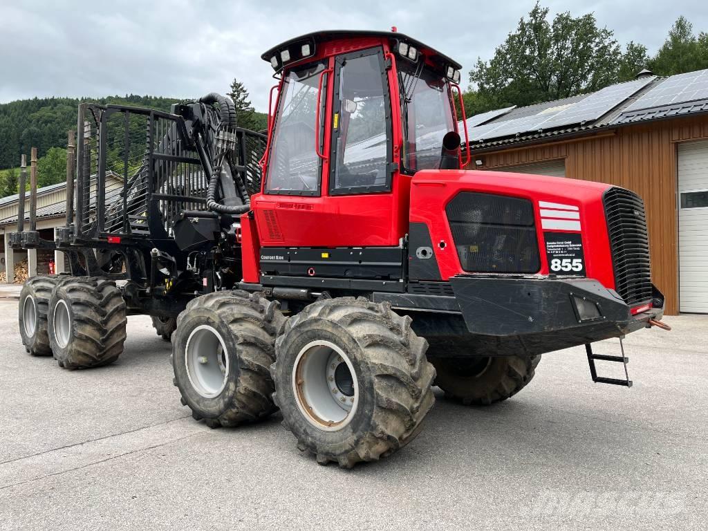 Komatsu 855 Tomruk yükleyici traktörler