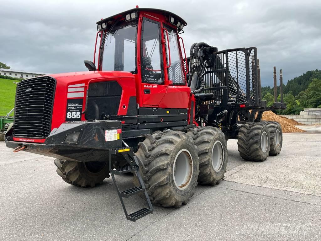Komatsu 855 Tomruk yükleyici traktörler