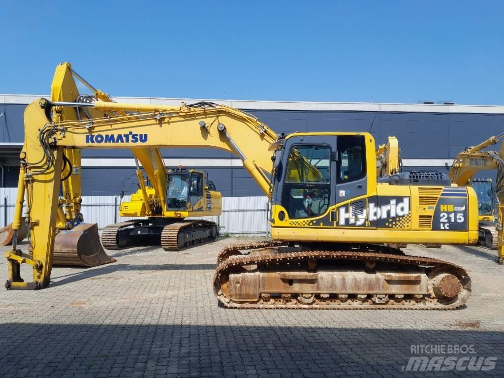 Komatsu HB215LC-1 Paletli ekskavatörler