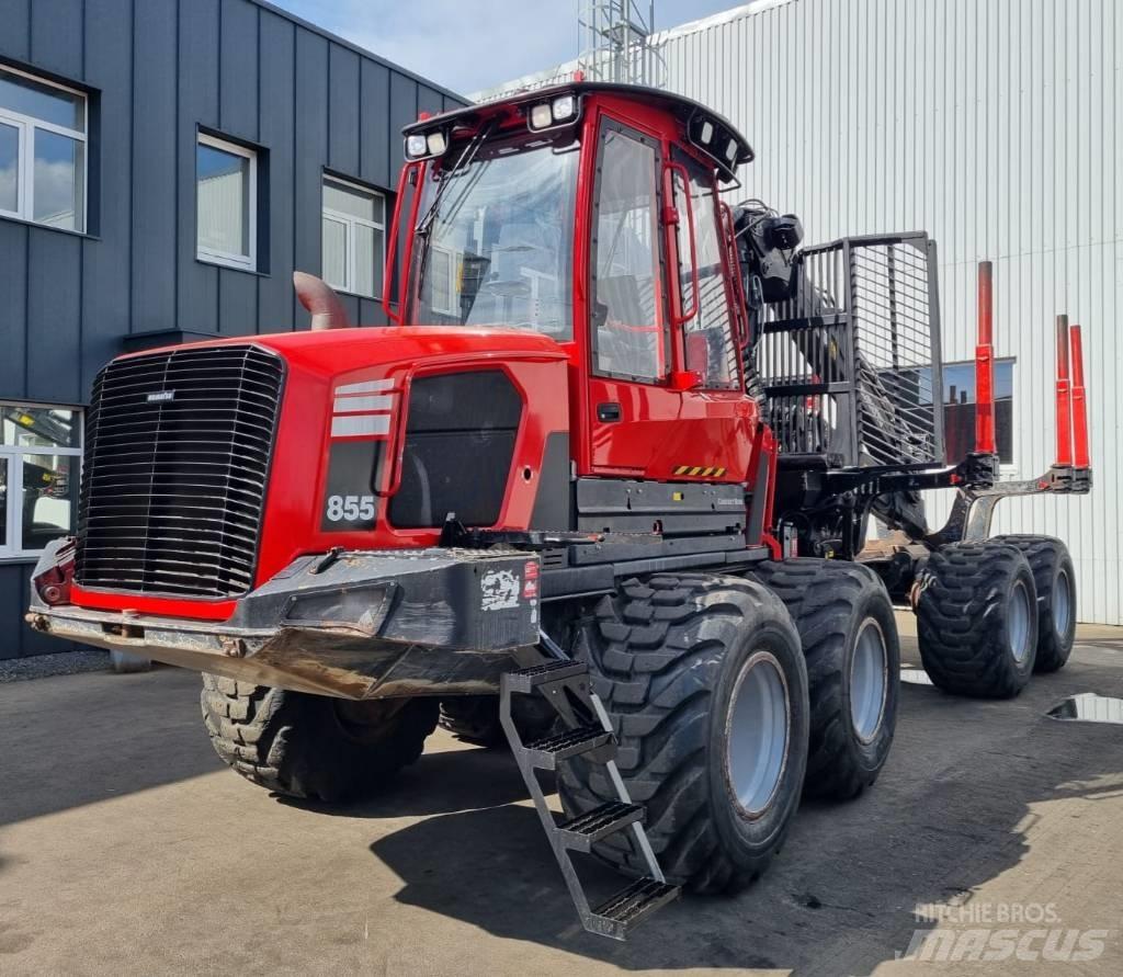 Komatsu 855 Tomruk yükleyici traktörler