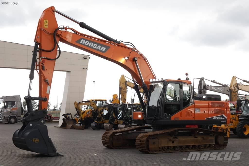 Doosan DX 255 LC-7 Paletli ekskavatörler