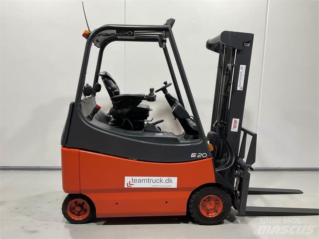 Linde E20 Elektrikli forkliftler
