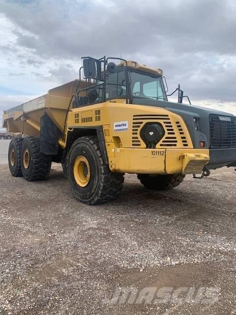 Komatsu HM 400-5 Belden kirma kaya kamyonu