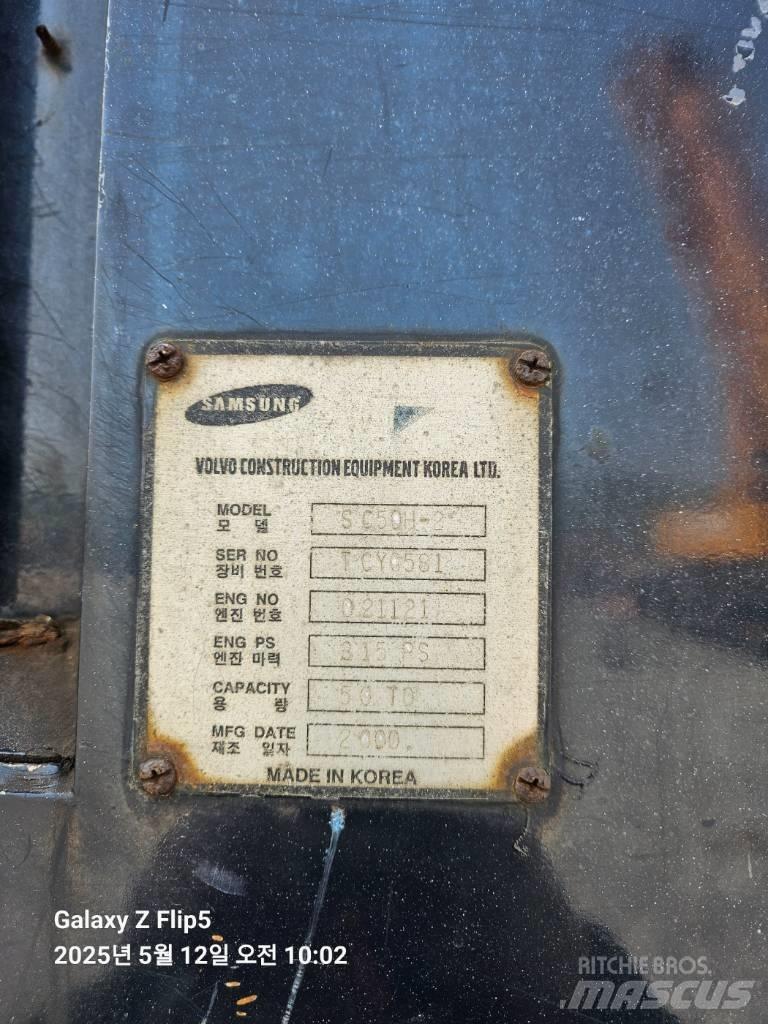 Samsung SC 50 H-2 Yol-Arazi Tipi Vinçler (AT)