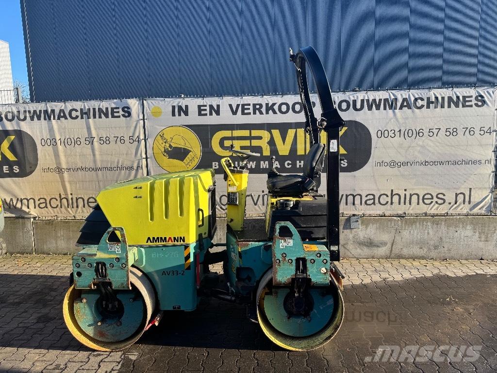 Ammann AV 33-2 Çift tamburlu silindirler