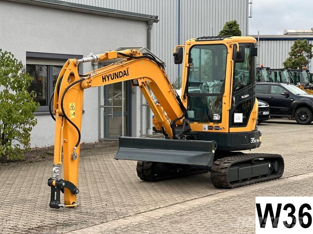 Hyundai R35Z 9A Mini ekskavatörler, 7 tona dek