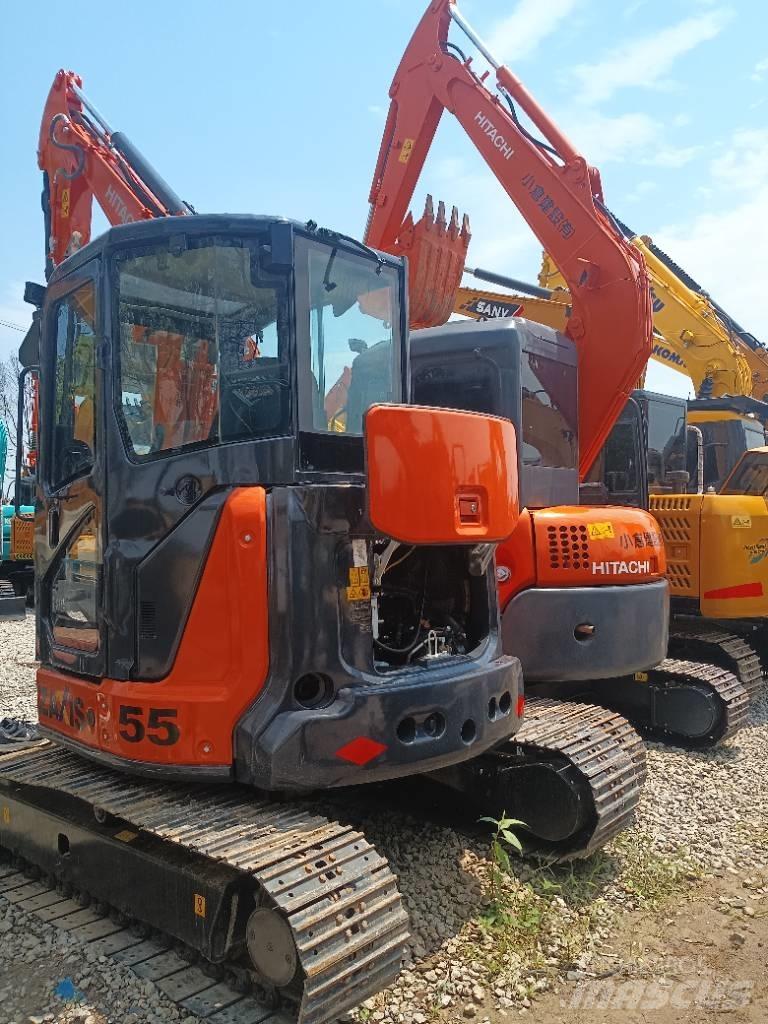Hitachi ZX55 Mini ekskavatörler, 7 tona dek