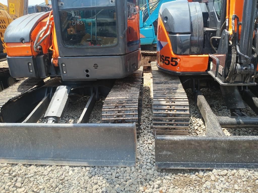Hitachi ZX55 Mini ekskavatörler, 7 tona dek