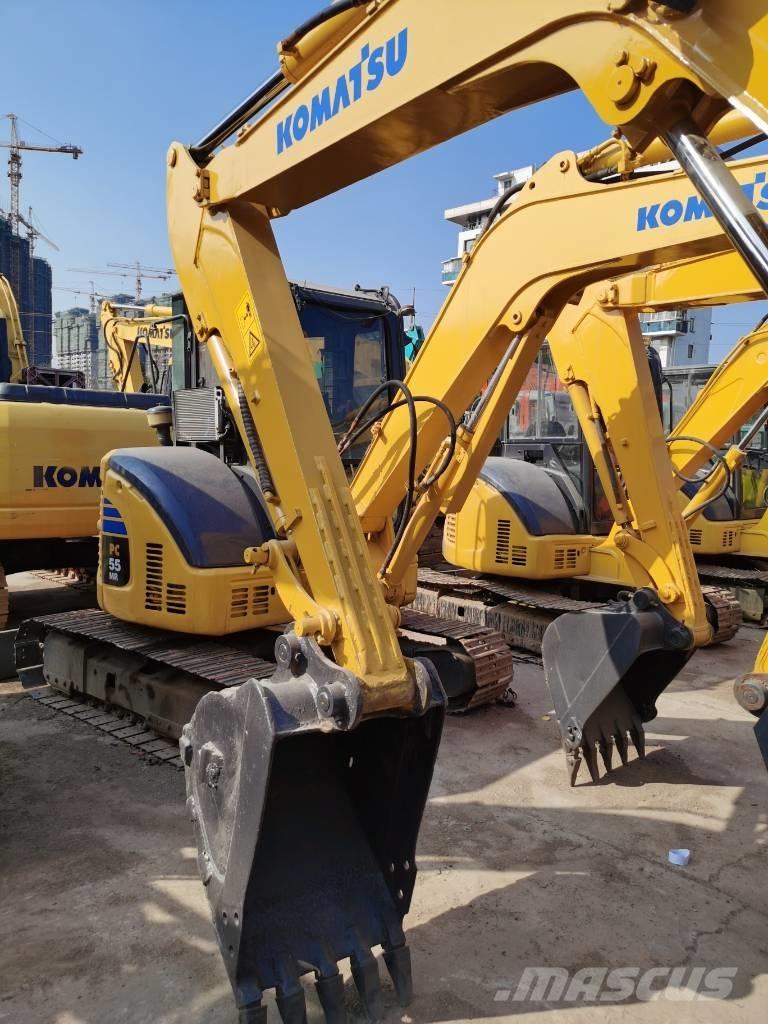 Komatsu PC50 Mini ekskavatörler, 7 tona dek