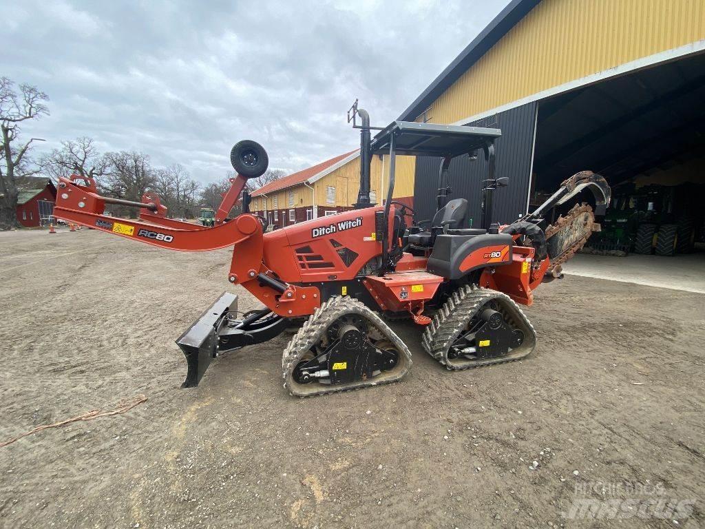 Ditch Witch RT 80 Özel ekskavatörler