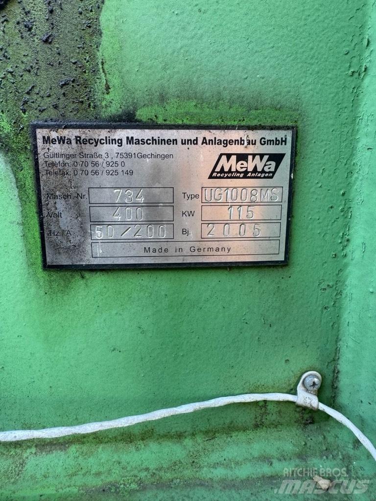 MeWa UG1008 Ögütücüler