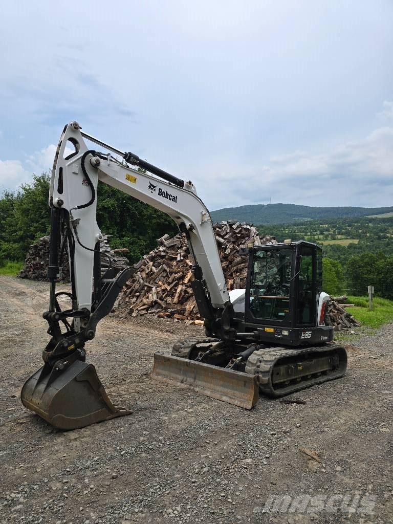 Bobcat E85 Paletli ekskavatörler