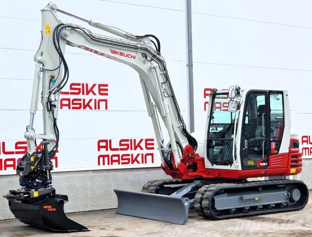 Takeuchi TB290-2 Midi ekskavatörler 7 - 12 t