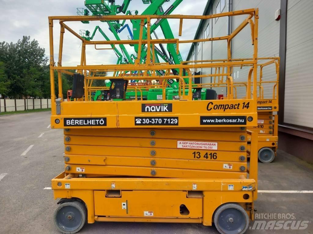 Haulotte Compact 14 Makasli platformlar