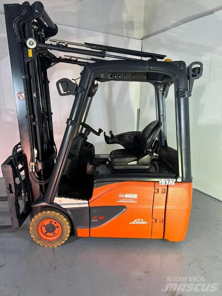 Linde E 16 EVO Elektrikli forkliftler