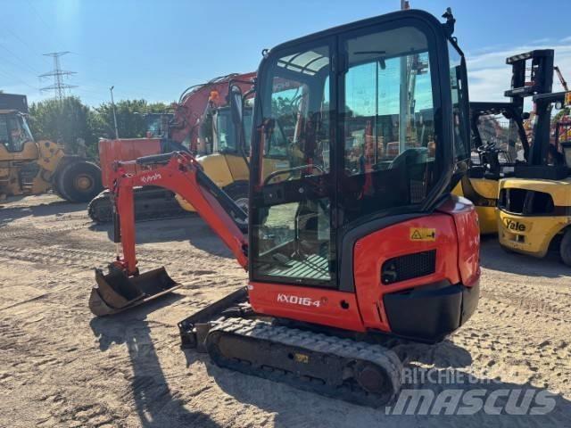 Kubota KX 016-4 Mini ekskavatörler, 7 tona dek