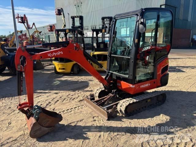 Kubota KX 016-4 Mini ekskavatörler, 7 tona dek