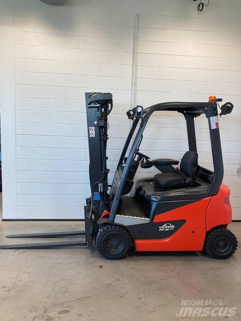 Linde EG16P/1275-02 Elektrikli forkliftler