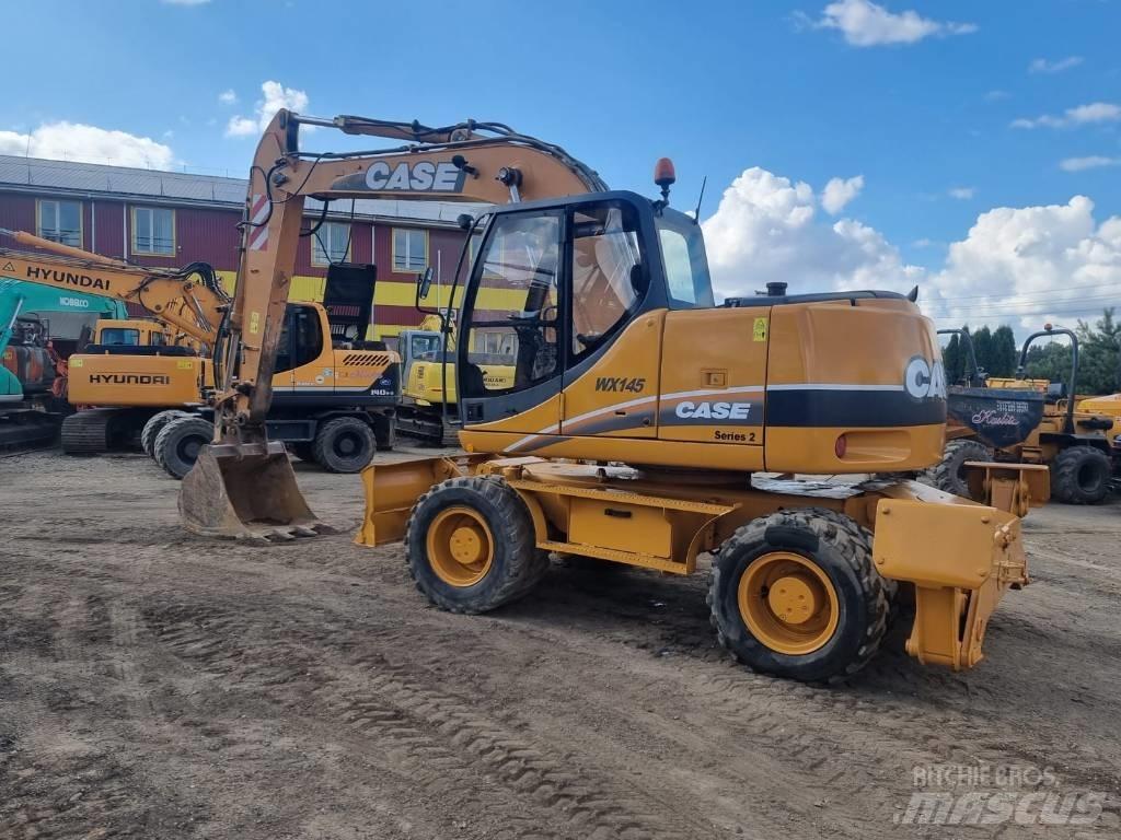 CASE WX 145 Lastik tekerli ekskavatörler