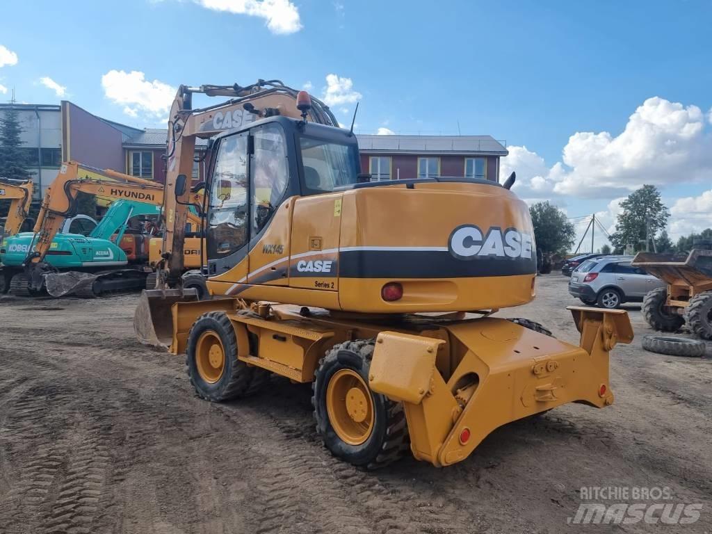 CASE WX 145 Lastik tekerli ekskavatörler