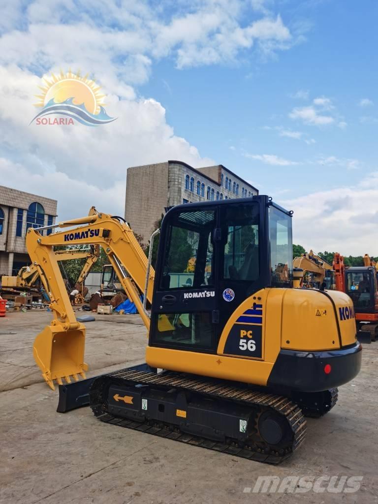 Komatsu PC 56-7 Mini ekskavatörler, 7 tona dek