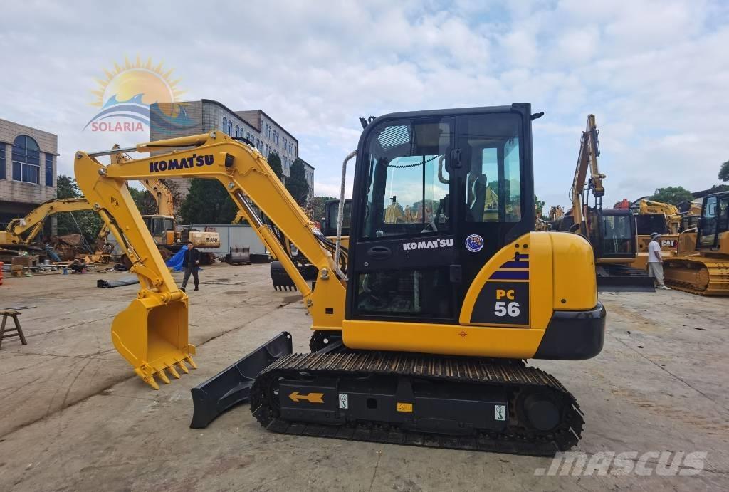 Komatsu PC 56-7 Mini ekskavatörler, 7 tona dek
