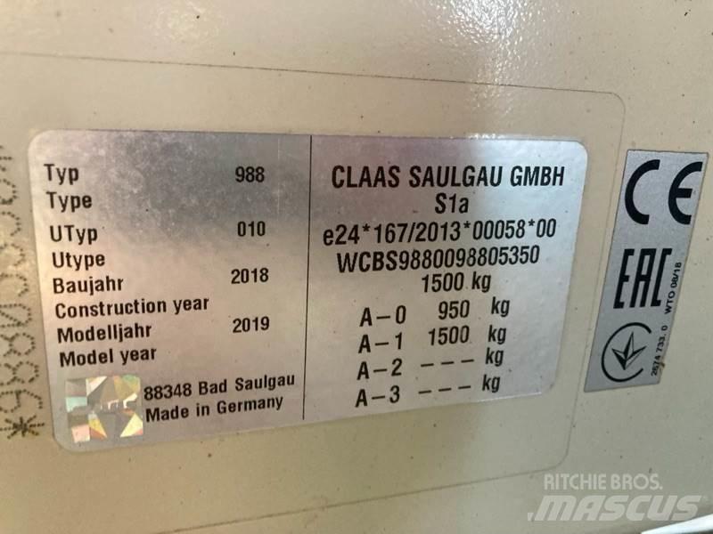 CLAAS Liner 2900 Kendi yürür saman makinaları