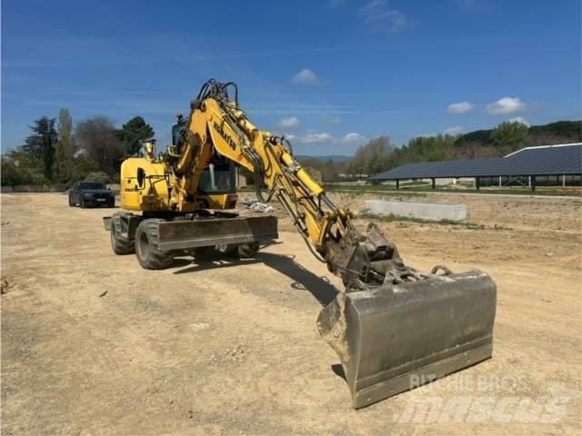Komatsu PW98 MR-10 Lastik tekerli ekskavatörler