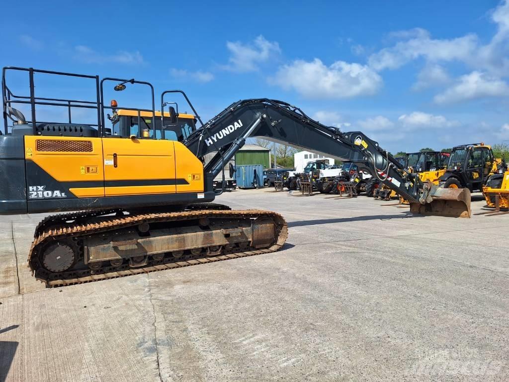 Hyundai HX210A L Paletli ekskavatörler