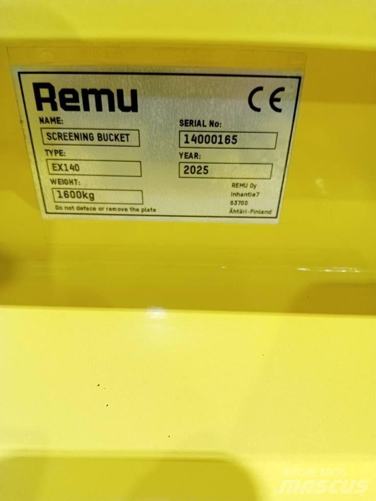 Remu EX140 Elekli kepçeler