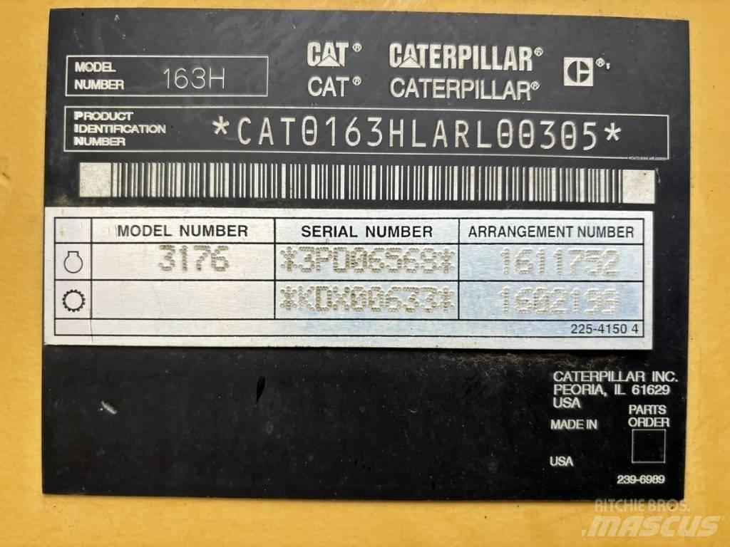 CAT 163H Greyderler