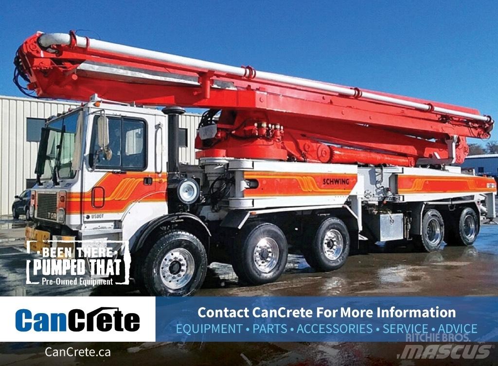 Schwing 53m Beton pompaları