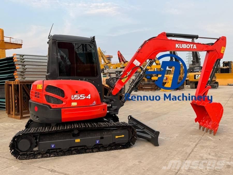 Kubota U 55 Mini ekskavatörler, 7 tona dek