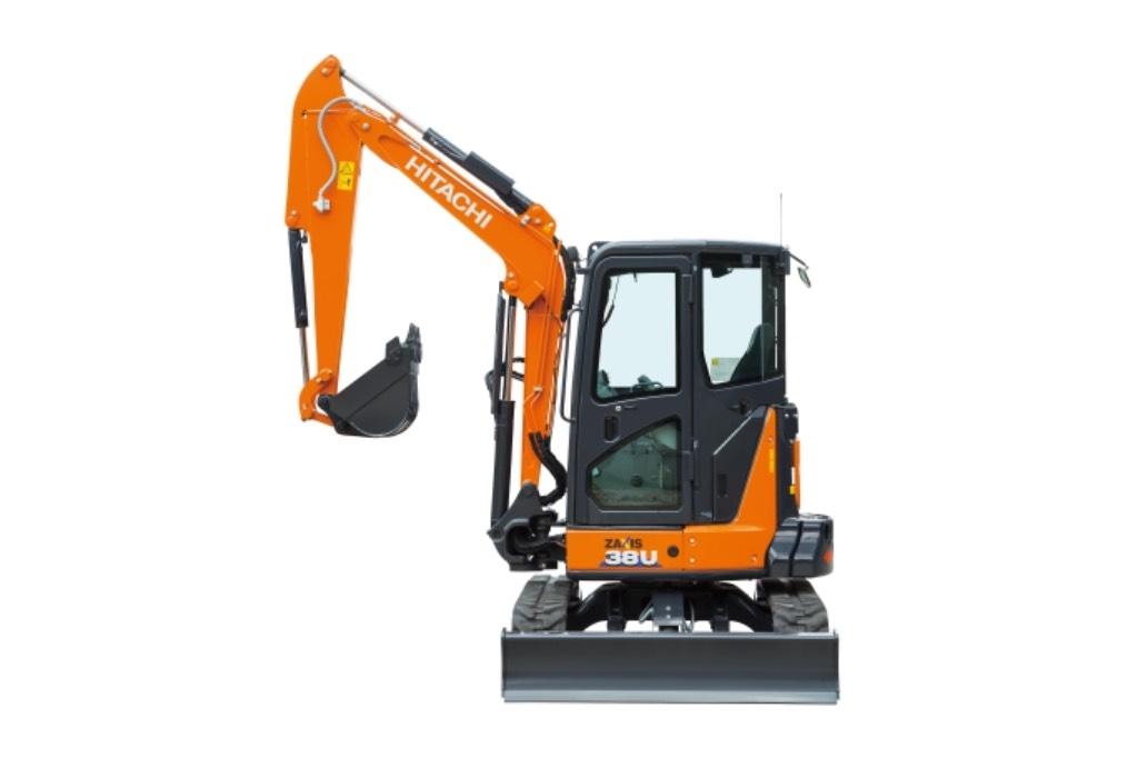 Hitachi ZX38U-6 Mini ekskavatörler, 7 tona dek