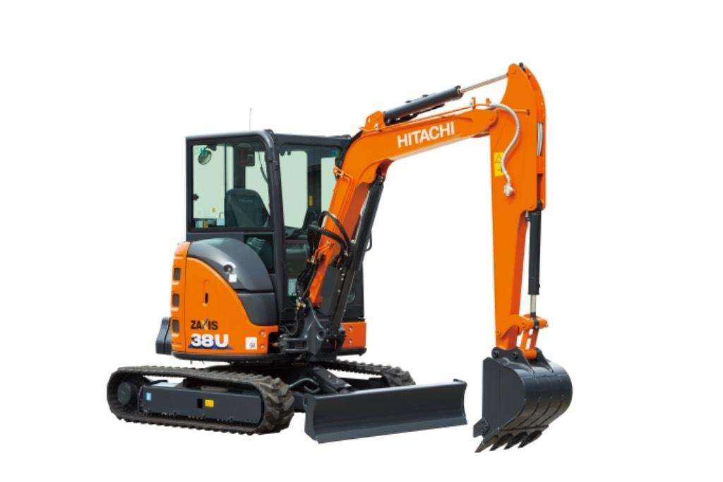 Hitachi ZX38U-6 Mini ekskavatörler, 7 tona dek