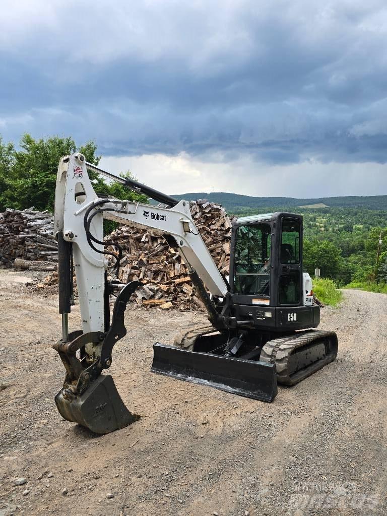 Bobcat E 50 Mini ekskavatörler, 7 tona dek