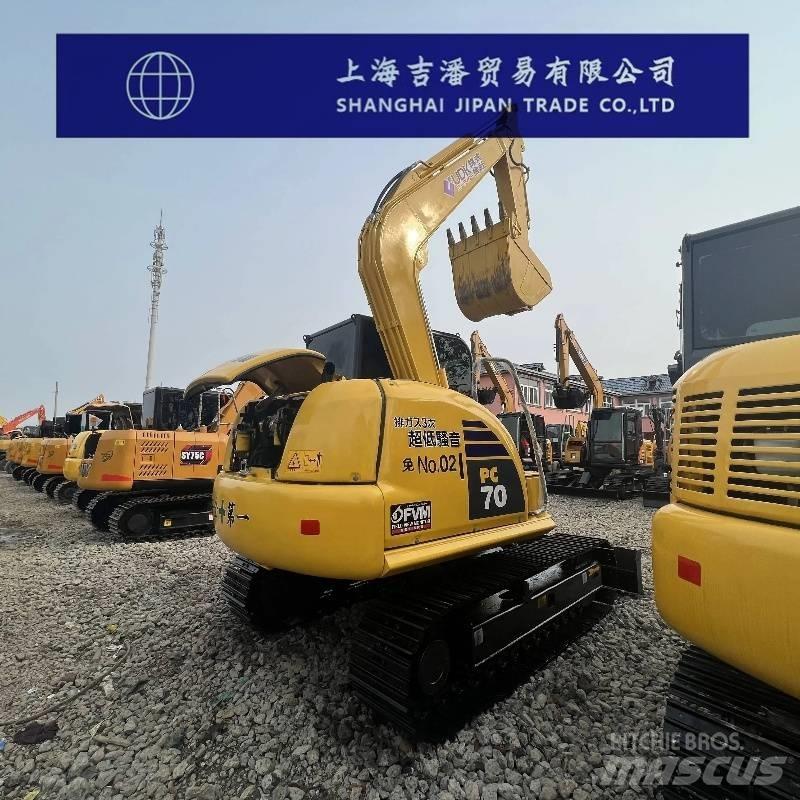 Komatsu PC 70 Mini ekskavatörler, 7 tona dek