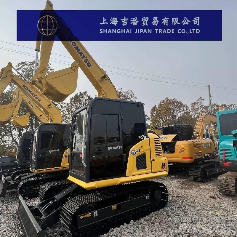 Komatsu PC 70 Mini ekskavatörler, 7 tona dek