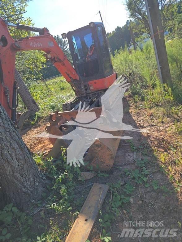 Kubota KX033-4 Mini ekskavatörler, 7 tona dek