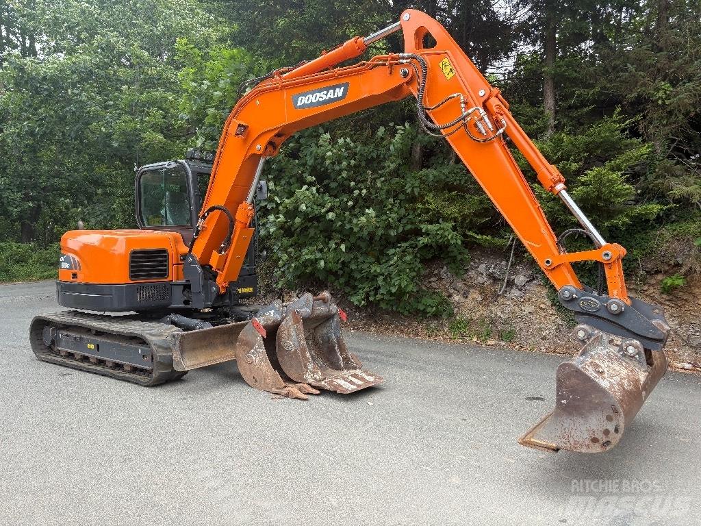 Doosan DX 85 R Midi ekskavatörler 7 - 12 t