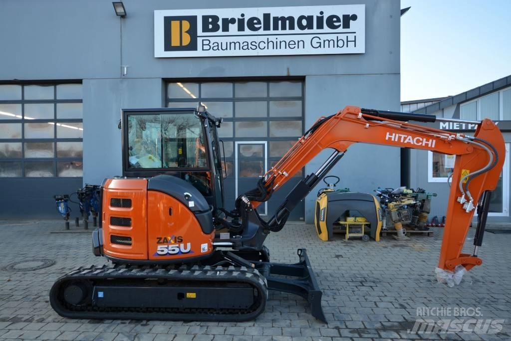 Hitachi ZX 55 U-6 Mini ekskavatörler, 7 tona dek