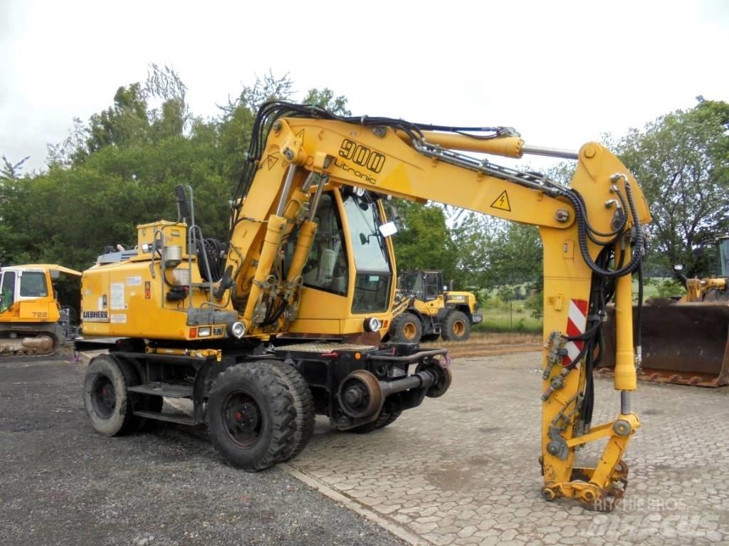 Liebherr A 900 C ZW Lastik tekerli ekskavatörler