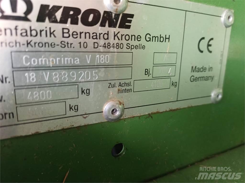Krone V 180 XC Rulo balya makinalari