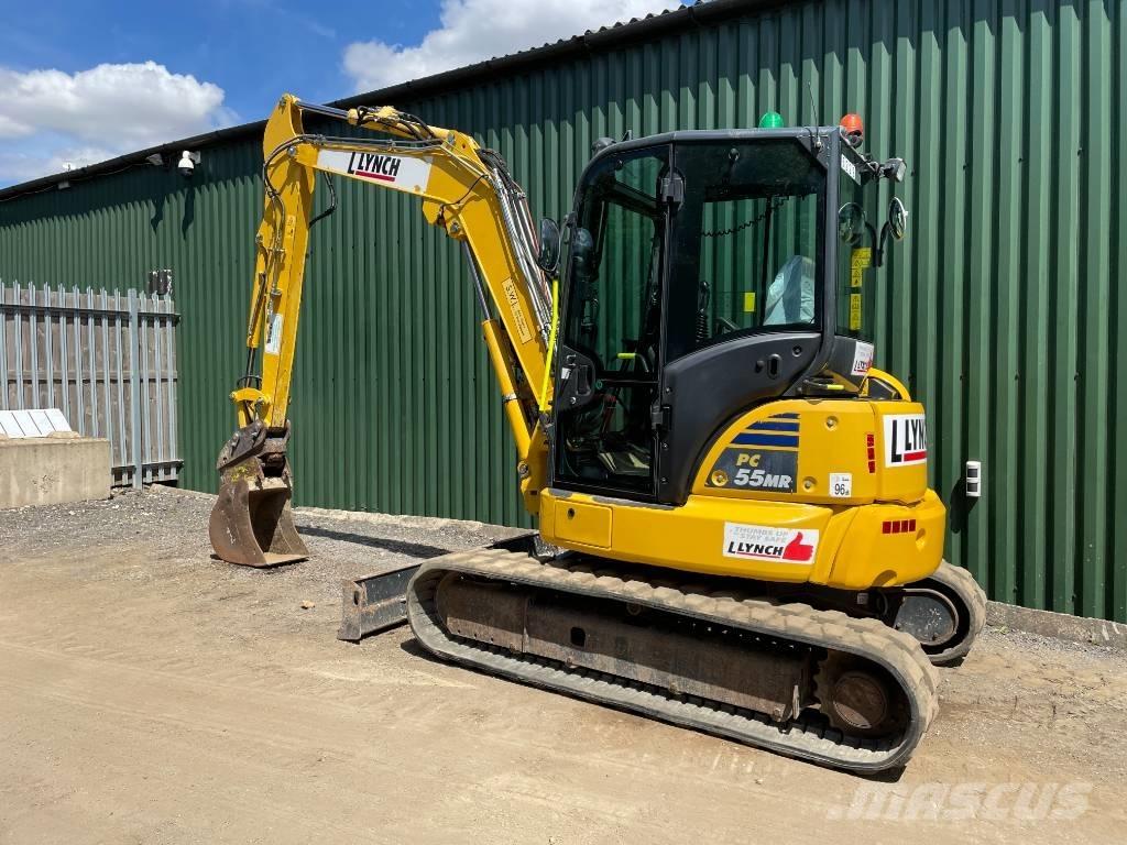 Komatsu PC 55 MR-5E0 Mini ekskavatörler, 7 tona dek