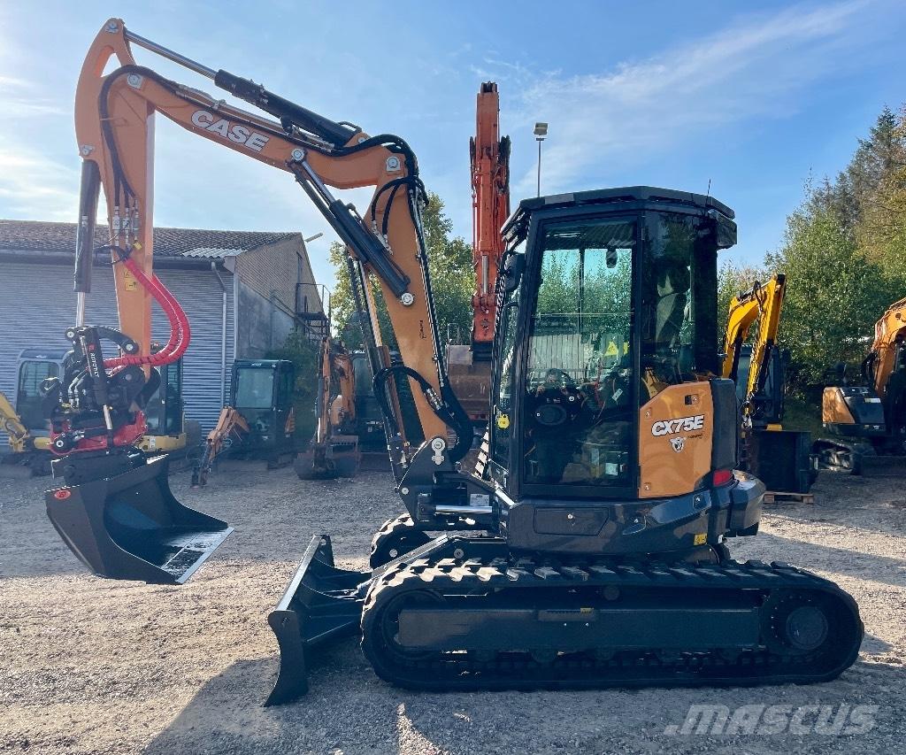 CASE CX 75 E 2PB Midi ekskavatörler 7 - 12 t