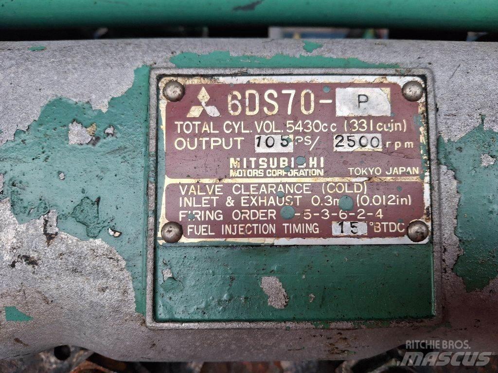 Mitsubishi 6DS70-P Motorlar