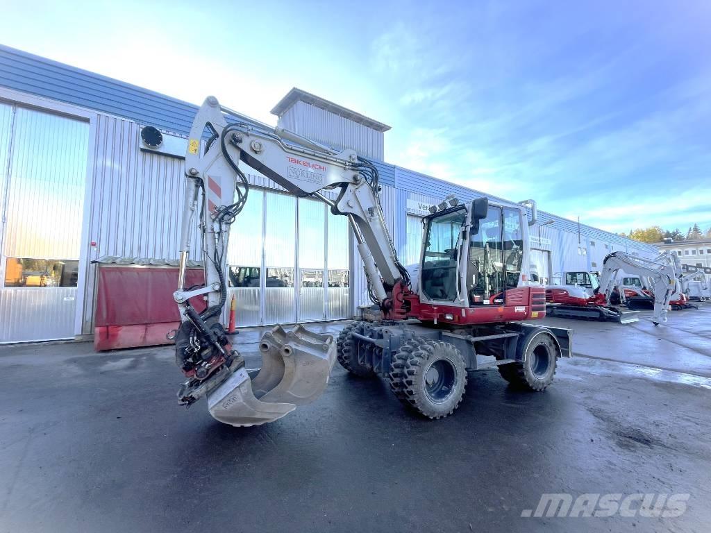 Takeuchi TB 295 W Lastik tekerli ekskavatörler
