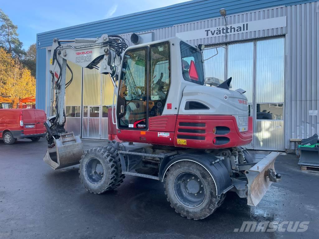Takeuchi TB 295 W Lastik tekerli ekskavatörler