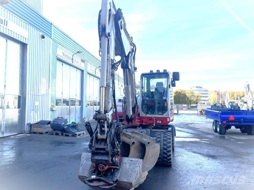 Takeuchi TB 295 W Lastik tekerli ekskavatörler